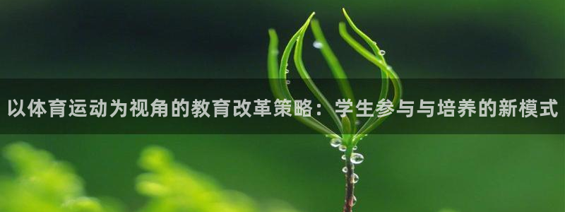 必一运动app：以体育运动为视角的教育改革策略：学生参与与培养的新模式