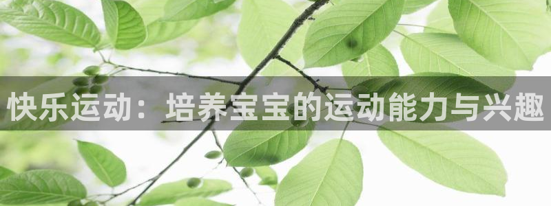 必一运动体育：快乐运动：培养宝宝的运动能力与兴趣