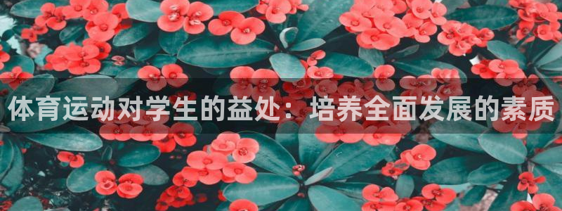 b体育必一运动官网：体育运动对学生的益处：培养全面发展的素质